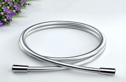 High Pressure PVC Silver Black PVC Smooth Shower Hose For Bath Handheld Shower Head Flexible Shower Hose3598572