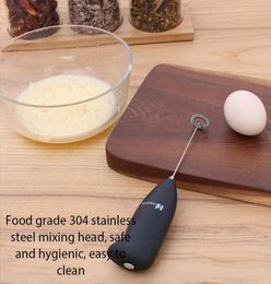 Cake Tools Blender Plastic Stainless Steel Coffee Milk Drink Electric Whisk Mixer Frother Foamer Kitchen Egg Beater Handheld Kit6241169