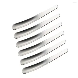 Spoons Stainless Steel Ladles: 6Pcs Soup Coffee Spoon Dinner Appetizer Scoop For Gravy Cake Oatmeal Tea