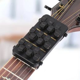 Cables OneKey Chord Learning Assisted Tool with 18 Buttons Ukulele Chords Trainer for Fingers Hurt From Guitar Strings People