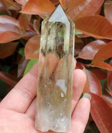 Decorative Figurines Top A Rainbow! Natural Citrine Quartz Crystal Point Healing