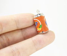 20pcslot Resin Cans Charm Simulation Drink Cola Pendants Jewellery For DIY Earrings Keychain Bracelet Accessories2401459