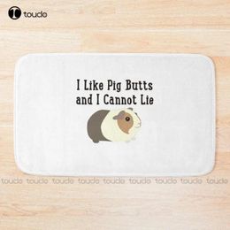 Bath Mats Guinea Pig Butts Mat Cartoon Bathrug