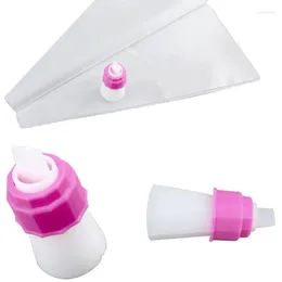 Baking Moulds Two Colour Decorating Dual Re-usable Icing Bags Piping Tool Cake Cream Pastry Bicos Bag Converter E340