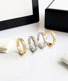 New Design Band Rings Men Women Couple Ring Star Letters Rings Classic Luxury Designer Jewelry7516823