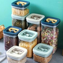 Storage Bottles Waterproof Tank Kitchen Box Snack Fruit Tanks For Grain And Miscellaneous Grains Sealed Plastic