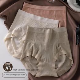 Women's Panties High Waist Sexy Traceless Intimate Underwear Tighten The Abdomen Woman Soft Cotton Fashion BuLift Breathable Female