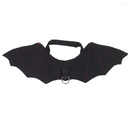 Dog Apparel Funny Pet Costume Black Bat Wings Cosplay Clothes Halloween Party Gift Po Prop For Cat Puppy Chien