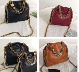 Stella Mccartney Falabella Large Tote Designer Bag Women Black Luxury Shopping Chain Bags Wallet Messenger Leather Handbags Shoulder Quality Purses Crossbody7