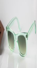 New Style Sunglasses Luxury Quality Designer Glasses Fashion ICE Pop Glasses MensWomens 2140 Clear Eyewear Green Gradient Lens 505184579