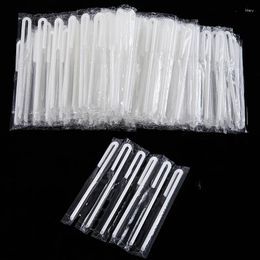 Disposable Cups Straws 500 High Quality Straw Individually Packed Home Elbow Drink Mixed Colours Party Supplies