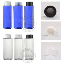 Storage Bottles Capacity 250ml 20pcs/lot Factory Wholesale Square Double Cover Suitable For Loading High-end Products Flower Water