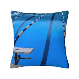 Pillow Swimming Pool - Blue & Cool Throw Sofas Covers Marble Cover