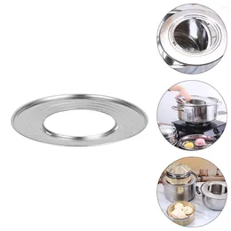 Double Boilers Steamer Ring Steaming Rack Food Tray Multifunction Soup Pot Stand Stainless Steel