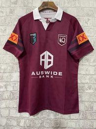 QLD Maroons 2023 Mens Jersey 2023/24 QUEENSLAND MAROONS STATE OF ORIGIN RUGBY TRAINING JERSEY SHORTS size S-5XL