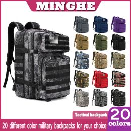 Backpacks 55L Mountaineering Backpack Military Tactical Backpack Army Molle Multifunctional Large Capacity Field Camo back packs