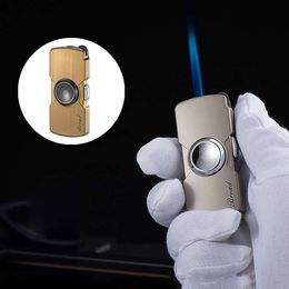 the Latest Creative Mini Fidget Spinner Lighter Grinding Wheel Windproof Finger Toy Gift Metal Without Gas Lighter Men's Gadgets