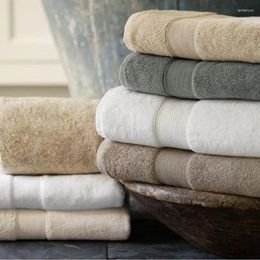 Towel Arrival 70 140cm 650g Thick Luxury Egyptian Cotton Bath Towels Solid SPA Bathroom Beach Terry For Adults El