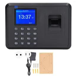 Other Bird Supplies Time Clock Recorder 100-240V Software Fast Recognition Fingerprint Password Attendance Machine Multi Languages For