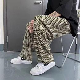 Men's Pants Summer Men And Women Trend Hip-hop Personality Street Korean Straight Tube Loose Couple Handsome Retro Casual High-end