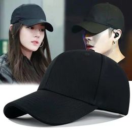 hat men's trendy cap korean men's summer sun hat black ins trendy brand women's casual and versatile baseball cap