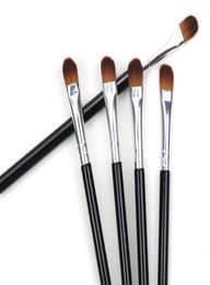 Whole Portable Professional Natural Eye Shadow Brushes Powder Brush Eyebrow Make up Cosmetic Makeup brushes Handmade Maquiagem7247779