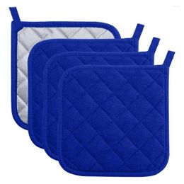 Table Mats Kitchen Pad Cup Reusable Heat-resistant Pot Holders Placemats Set Easy To Clean Oven Mitts For Cooking