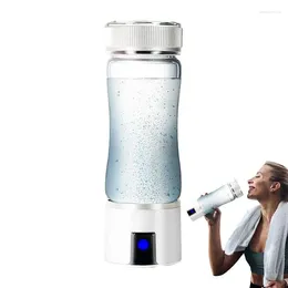 Storage Bottles Hydrogen Rich Water Cup Rechargeable Machine With Advanced SPE Glass Tumbler Generator Bottle