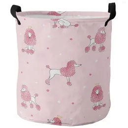 Laundry Bags Animal Dog Cartoon Foldable Basket Large Capacity Hamper Clothes Storage Organizer Kid Toy Sundries Bag