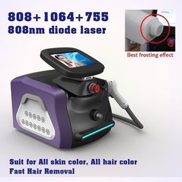 808nm 755nm 1064nm Diode Laser Triple Wavelength/Powerful 808nm Laser Skin Rejuvenation/Ice Diodo Diode Laser 808nm Hair Removal