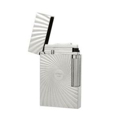 ST lighter Bright Sound Gift with Adapter luxury men accessories silver Colour Pattern Lighters 156605743