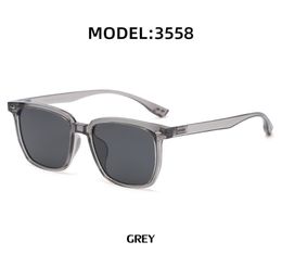 Brand Design Fashion Sunglasses for Men and Women Square Frame Polarised Lenses Ultra 20g Protection UV400 3558 Model No Logo Gafa5347747