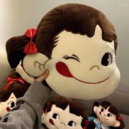 Pillow 40cm Japan Fujiya Peko Girl Poko Boy Plush Cute Stuffed Animal Toy Doll Lovely Anime Toys For Kids Girls Valentines Gifts