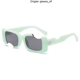 Designer Sunglasses for Men and Women OFF Style Fashion Eyeglasses Classic Thick Plate Black White Square Frame Eyewear Man Glasses SGB7