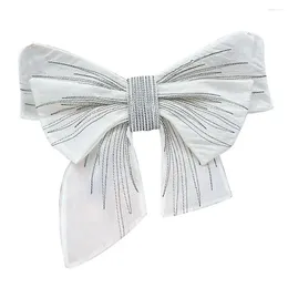 Brooches Diy Clothing Decals Elegant Organza 3d Embroidery Bow Brooch For Wedding Party Decor