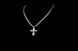 Catholic Crucifix Pedant Necklaces Gold Stainless Steel Necklace Thick Long Neckless Unique Male Men Fashion Jewellery Bible Chain Y9224401