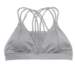 SAGACE Women039s Sports Bras Solid Colour Rimless Sports Bra Cross Vest Yoga Underwear Top Sport Tops Jogging Gym Women yoga4738166