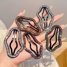 Light Rhinestone Cloud Versatile Girl Bangs Broken BB High-end Internet Celebrity Side Fashionable Hair Clip