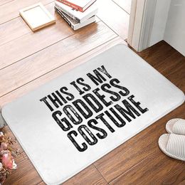 Carpets This Is My Goddess Costume God Of Love Non-Slip Carpet Doormat Bedroom Bath Mat Entrance Door Decoration Rug