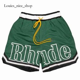 Rhude Shorts Designers Mens Basketball Panel Court Swim Trunks Sweat Senna Flight Yachting Short Bottoms Buy 24ss Top Quality Loose Summer Sport 403