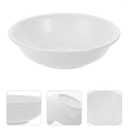 Plates 20 Pcs Sauce Plate Small Flatware Mini Plastic Containers Dish White Salad