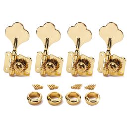 Cables Heavy Duty 4 Pcs Open Right Handed Tuner Tuning Peg for Electric Bass Guitar Musical Instrument Accessory