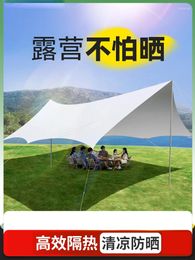 Tents And Shelters Tu Yin Sky Tent Outdoor Camping Table Chair Set Of Six Pieces Large Sun Rain Shelter