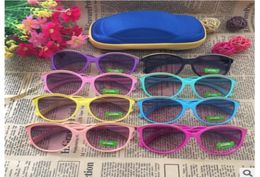 Fashion Kids Boys Girls Wave Design Arm UV Protection Cateye Sunglasses Shades Eyewear 13412436066