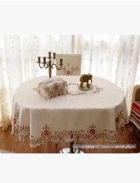 Wholefashion elliptical table cloth oval dining table cloth chair cover chair covers oval shape tablecloth fabric3711321