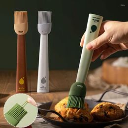 Tools Houseeker Detachable Silicone Oil Brush High Temperature Resistant Barbecue BBQ Baking Kitchen Supplies