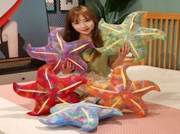 cute simulation Starfish Doll Plush pillow toy starfishPlush home pillowSofa cushion doll Factory whole7275448