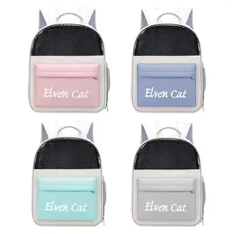 Cat Carriers Breathable Dog Carrier Large Ventilate Shoulder Bag Backpack Pet Travel For Small Animals Hiking Camping Walking