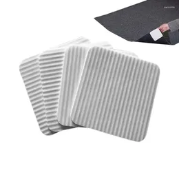 Bath Mats 4pcs Carpet Anti Slip Stickers Self Adhesive Fastener Sofa Holder Floor Mat Corner Gripper Reusable Rug Stopper For Home