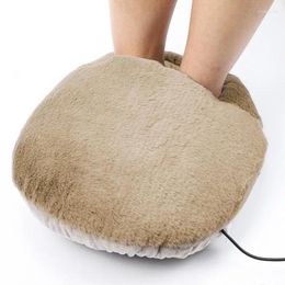 Carpets Foot Warmer Constant Temperature Power Saving Pad Winter Warming Plush Flannel Leg Heating Shoe Under Desk